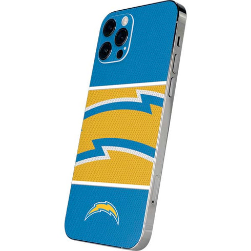 NFL Los Angeles Chargers Zone Block iPhone 12 Pro Max Skin